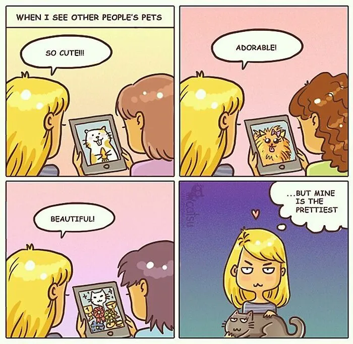 30 Comics Perfectly Depicting Hilarious Cat Antics, By This Artist From Tallinn