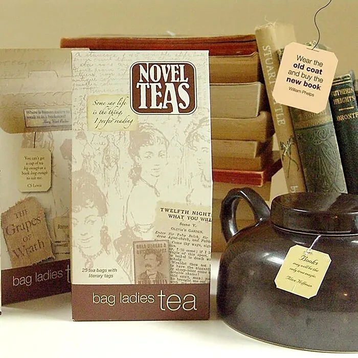 Books & Brews Unite: <span Style="Font:inherit;color:#d74b1f;"> Novel Teas</Span>, Where Fine Tea Meets Famous Quotes!