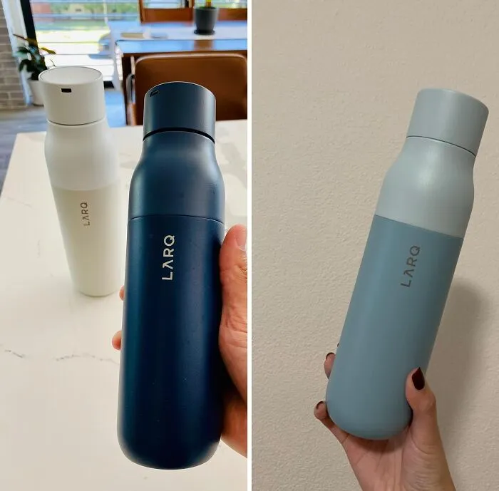 Sip In Style:<span Style="Font:inherit;color:#d74b1f;"> The Self-Cleaning Larq Bottle </Span> With UV Water Purifier!