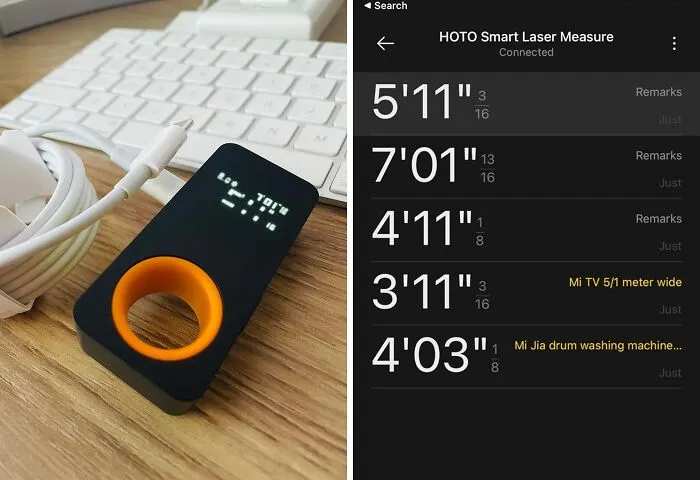 Measure In A Flash: <span Style="Font:inherit;color:#d74b1f;"> Bluetooth Laser Tool With Spot-On Accuracy</Span>!