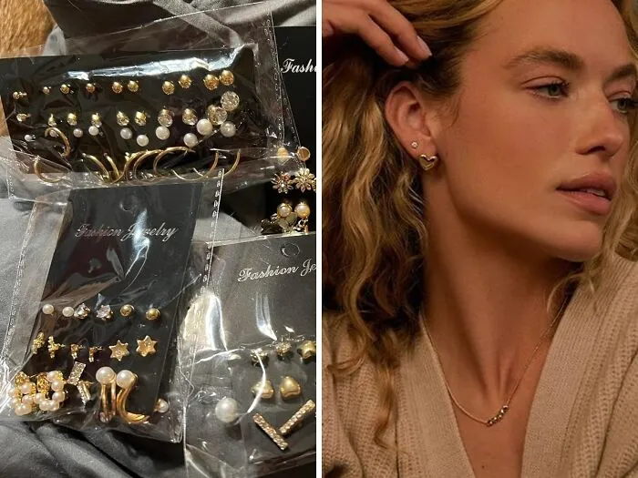 <span Style="Font:inherit;color:#d74b1f;"> Gold Stud </Span> Galore: Mix, Match & Shine With A New Pair Every Day!