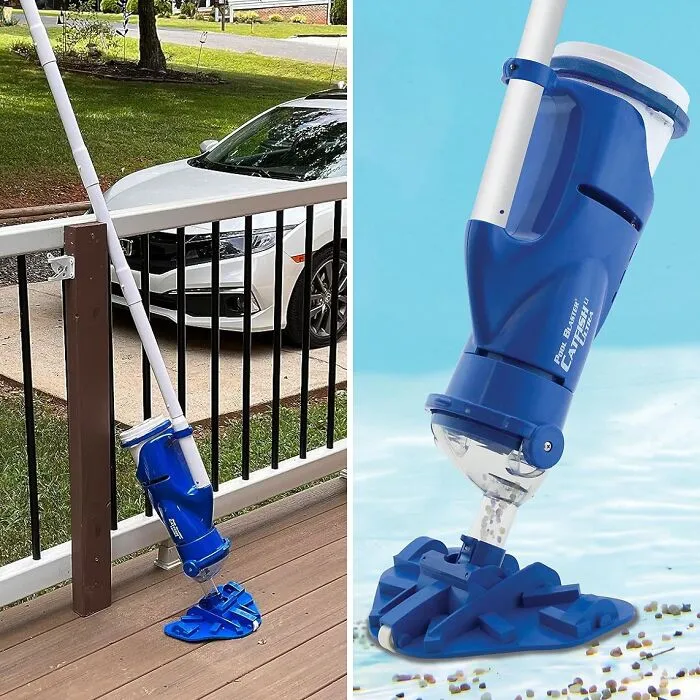 Spring Clean Your Pool: Dive Into Savings With This <span Style="Font:inherit;color:#d74b1f;"> Battery Powered Pool Cleaner </Span> - Perfect For All Pool Types!