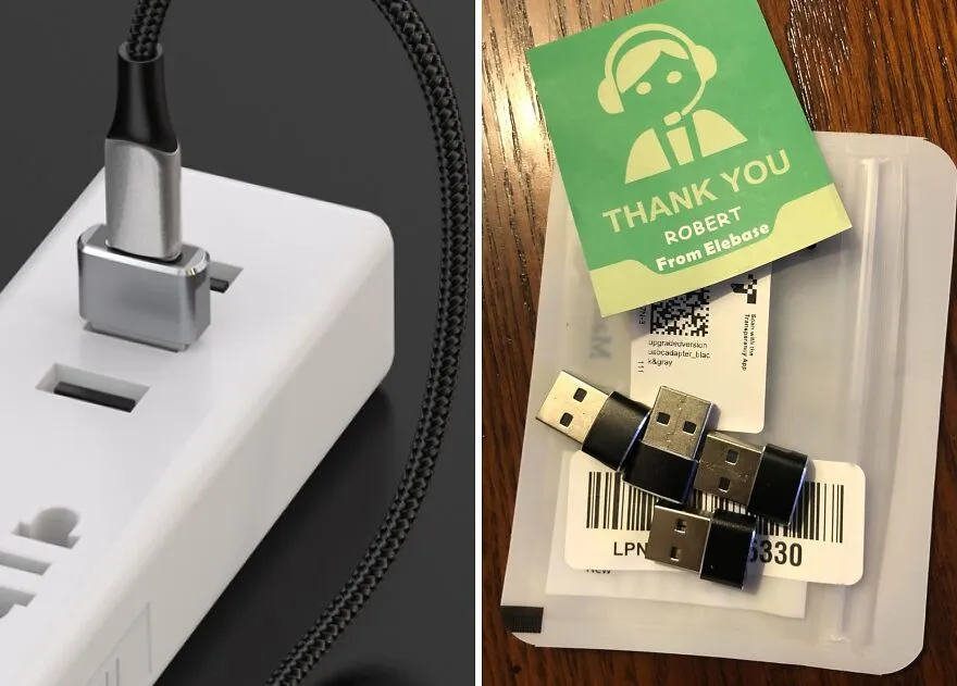 Seamless Connection For All Your Devices: <span Style="Font:inherit;color:#d74b1f;"> USB To USB C Adapters Pack </Span> - Perfect For Apple Watch, iPhone, AirPods, iPad, And More