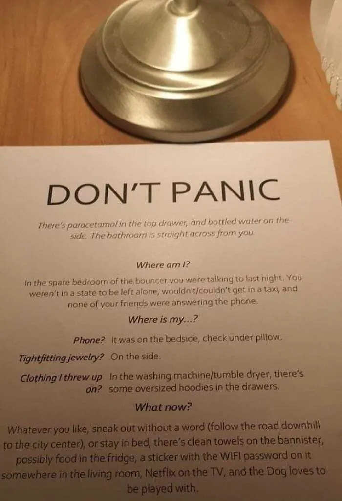 Not Panicked At All