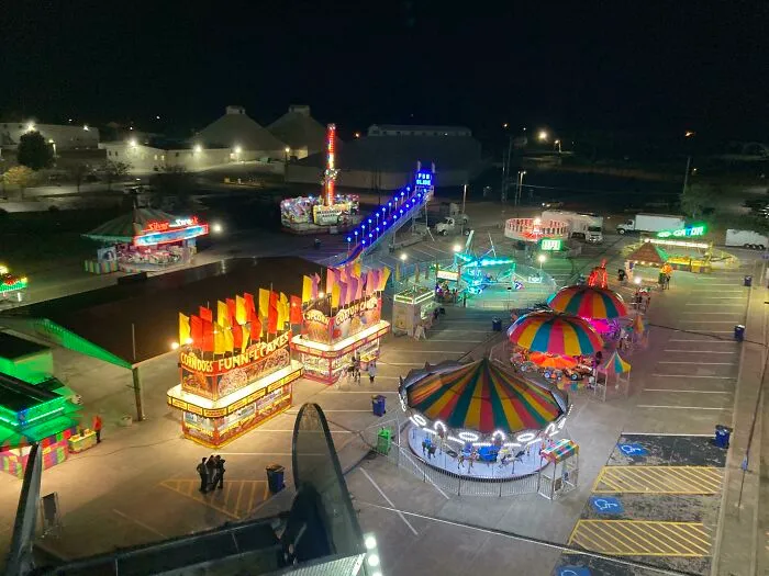 There Were Only Ten Other People At The Carnival On Opening Night