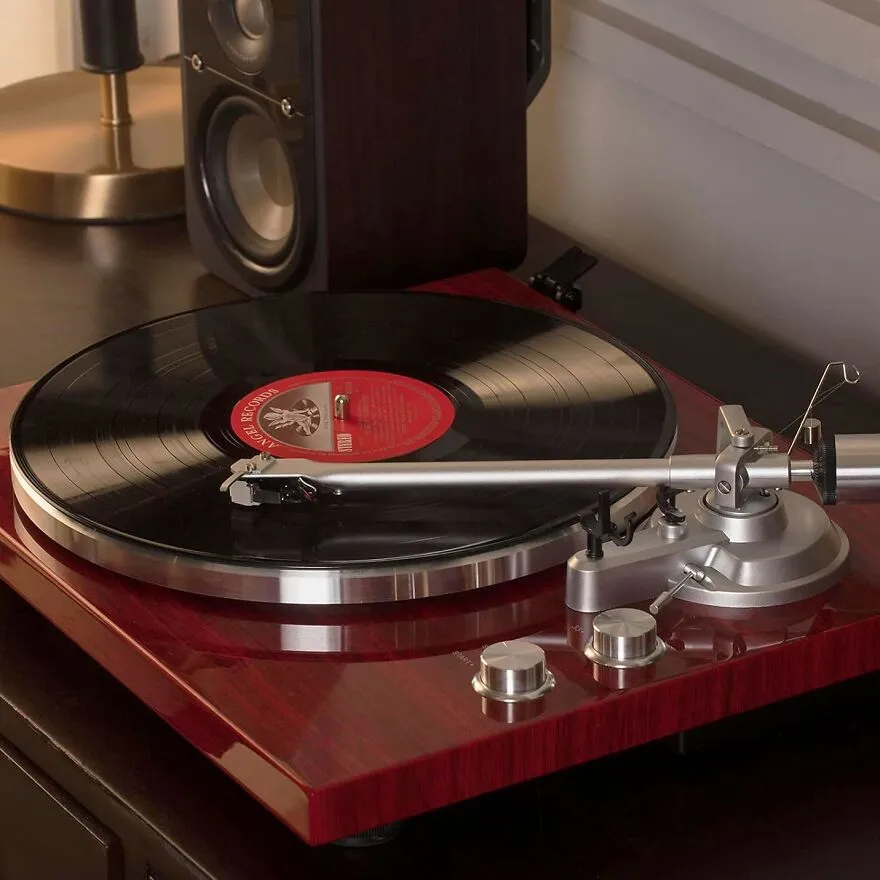Vintage Meets Modern: <span Style="Font:inherit;color:#d74b1f;"> Bluetooth Turntable Vinyl Record Player </Span> - Spin Records And Stream In Style