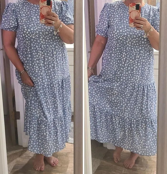 Breeze Through Summer In Boho Style: <span Style="Font:inherit;color:#d74b1f;"> Floral Midi Dresses With Puff Sleeves</Span>!