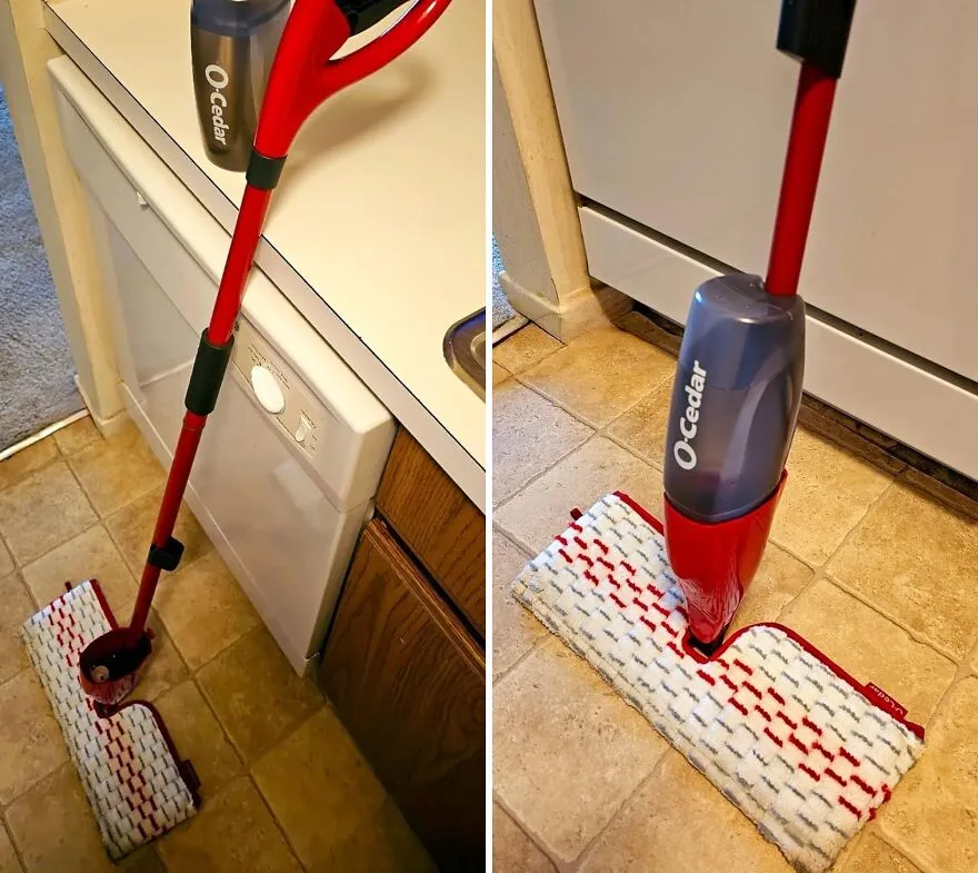 Squeaky Clean Rendezvous: <span Style="Font:inherit;color:#d74b1f;"> O-Cedar Promist Max </Span> At Your Service!