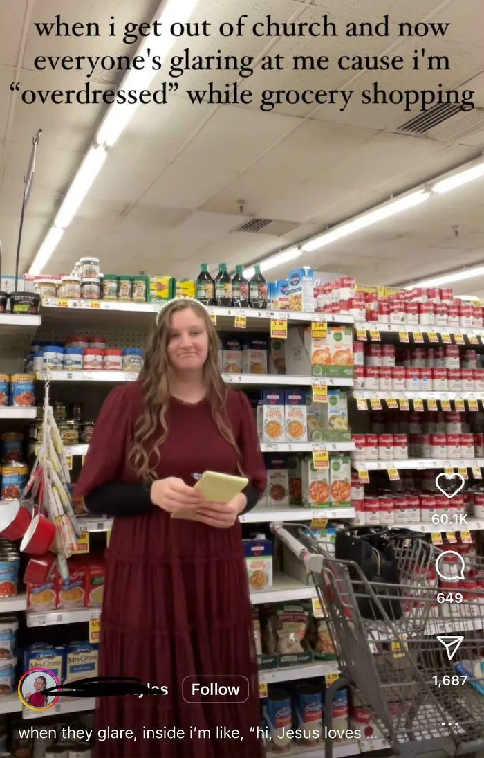 Yes You Went To The Store In A Dress And Everyone Stopped Their Shopping To Stare At You. Right