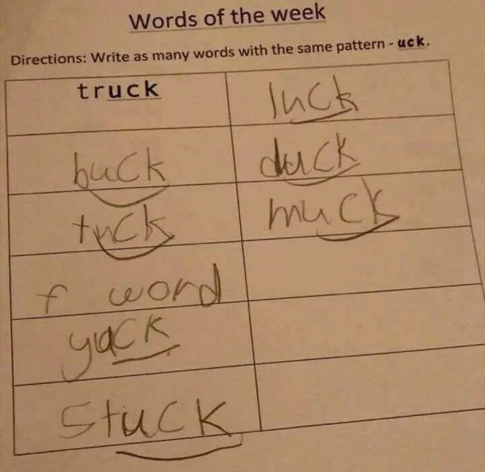 Words Of The Week