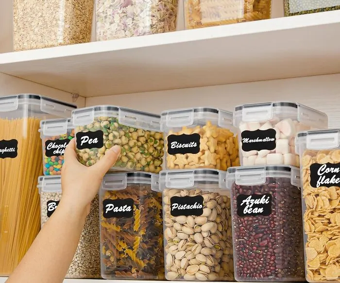 Effortless Organization With <span Style="Font:inherit;color:#d74b1f;"> Plastic Dry Food Canisters</Span>: Perfect Pantry Solutions For Tidy Kitchens