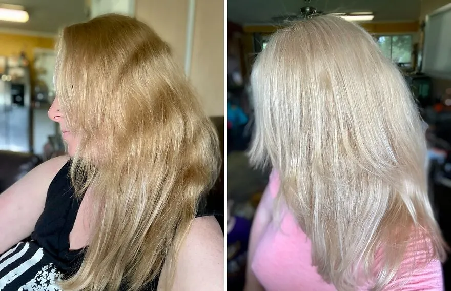 Silver Stunner: <span Style="Font:inherit;color:#d74b1f;"> Fanola's Purple Shampoo</Span>, Bye-Bye Yellow & Brassiness!