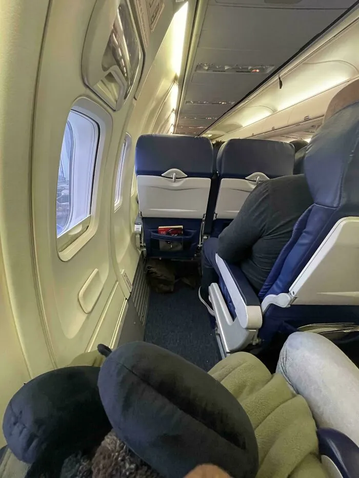 I Don’t Have A Seat In Front Of Me On My Flight