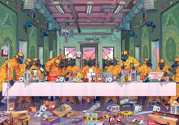 I Recreated The Last Supper During Almost 3 Months Of Lockdown