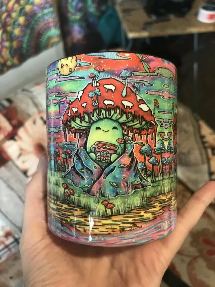 ‘Mushroom Dude’. A Mug I Designed 
