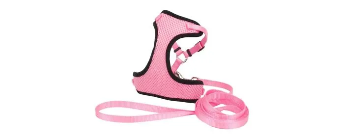 Comfort Soft Mesh Cat Harness and Leash