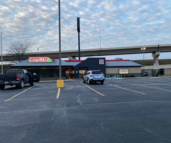 Former Bk Converted To Chinese Drive Thru. Didn’t Change A Thing Except Signage
