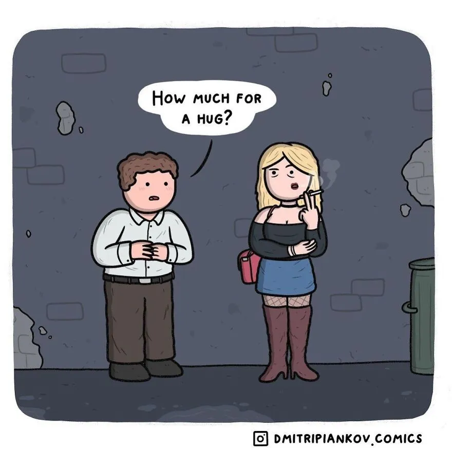 Artist Makes 25 Dark Humor Comics That Are Witty And Unexpected (New Pics)