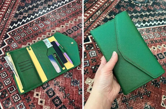Wander Worry-Free: The <span Style="Font:inherit;color:#d74b1f;"> Multi-Purpose Rfid Blocking Travel Wallet </Span> Awaits!
