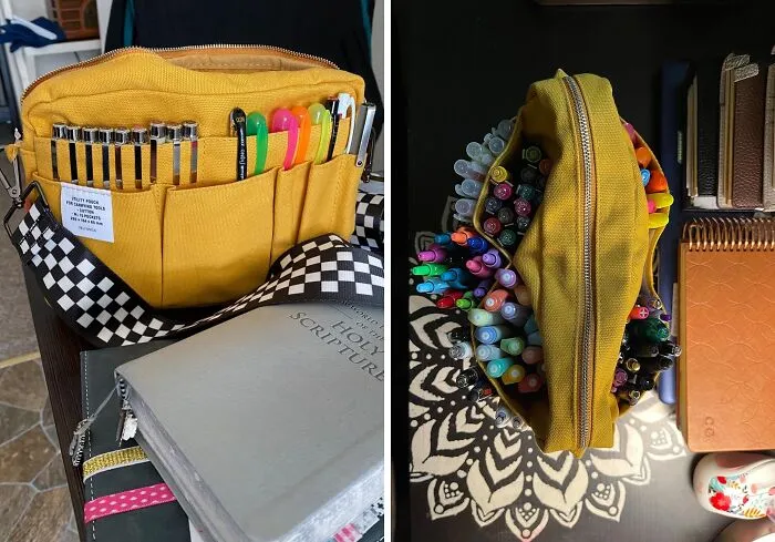 Want To Add A Pop Of Color To Their Desk? This <a Style="Display:inline;" Href="Https://Www.amazon.com/Inner-Carrying-Sizem-Ca83-Yellow/Dp/B01eh675zk?crid=rdp5e2nv43ds&dib=eyj2ijoimsj9.t2nqf9ugwbaemlns541j-F5q97knkernahfu9ynrlfpicn3q4jph6mgoujzvedr26-Td-Usurprlbaod2vsoowb0tt62_c4ncpdj8hfxxqdxbo-Nce156q69d6yhvz00c-Uxb6pb2hkgpb2jpxobb5rtrtjyjh9ofxvecj88ap16yqwvzso7wjlwfuvlcrxpprgunbncwy3v8fadv_rr4-Kfaygkkpnncjbsoxd68hvbfltsvxatpesbmbflj_6fjpmg89vl3mcqdkrnkwjat5d7cvlxd7b3k465zq2zjj4.oefdcmyrbtodjtyeadtkfnlkayipzutztfooian4b-8&dib_tag=se&keywords=delfonics+utility+pouch&qid=1710945345&sprefix=delfonics%2caps%2c183&sr=8-2&linkcode=ll1&tag=bprat-20&linkid=43a3fc4c9736c8441439102d9147bfcb&language=en_us&ref_=as_li_ss_tl" Target="_blank"><span Style="Font: Inherit; Color: #d74b1f;"> Funky Yellow Utility Bag For Pens</Span> Is The Perfect Gift