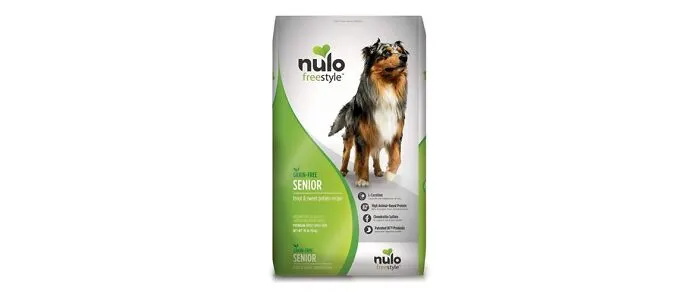Nulo Senior Grain Free Kibble, Trout And Sweet Potato