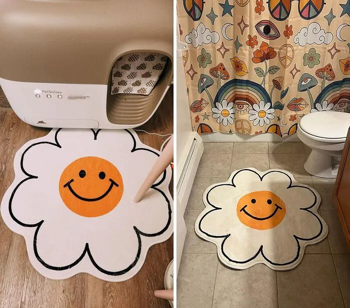 Spruce Up Your Bathroom Décor With <span Style="Font:inherit;color:#d74b1f;"> The Fomaile Bath Mat </Span>– It's Not Just Cute, It Also Keeps Floors Dry And Feet Happy!