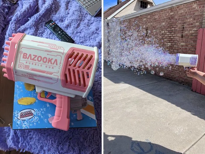 Bubble Frenzy: <span Style="Font:inherit;color:#d74b1f;"> Light-Up Machine Gun</Span> Turns Any Day Into A Bubble Bash!