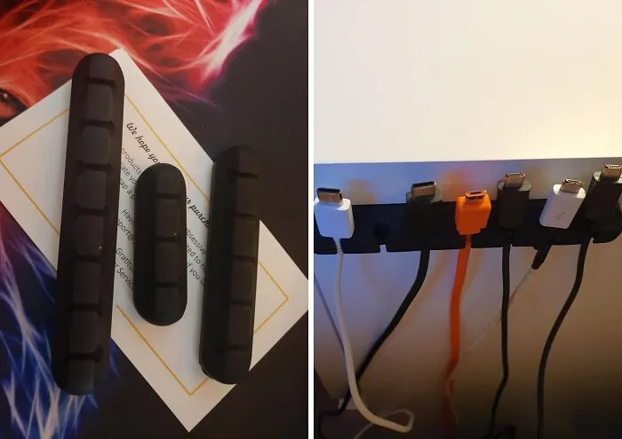 Keep Your Cables Tidy And Organized With 3 Packs Of <span Style="Font:inherit;color:#d74b1f;"> Cable Clips</Span>