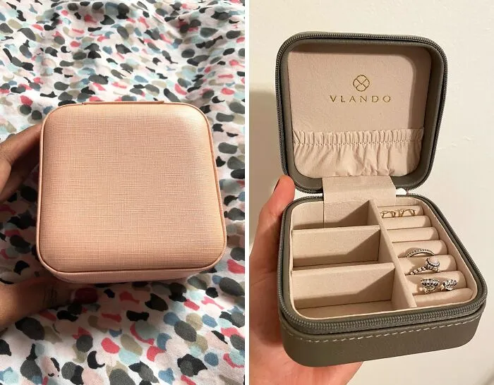 Glam Up Your Travels With Vlando <span Style="Font:inherit;color:#d74b1f;"> Travel Jewelry Box </Span> - Stylish Way To Keep Your Bling Organized!
