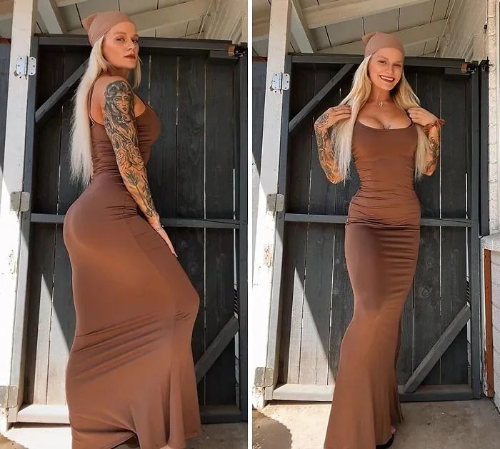 Sometimes, Less Is More, And More Is Too Expensive — Thank Goodness For <span Style="Font:inherit;color:#d74b1f;"> Anotherchill Slip Dress</Span>, Giving Skims A Run For Its Money In The Cozy Yet Chic Department, All With Money Left To Spare!