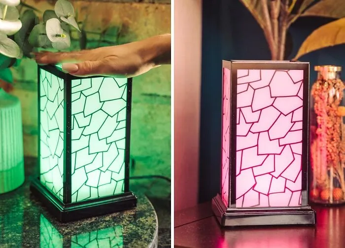 Stay Connected Across The Miles With <span Style="Font:inherit;color:#d74b1f;"> The Touch Lamp</Span> With LED Light