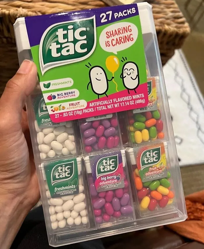 From Freshmint To Fruity, <span Style="Font:inherit;color:#d74b1f;"> Tic Tac Mega Box</Span>, Variety Packs For On-The-Go Freshness