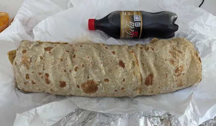 30 Dollar Burrito I Got Today