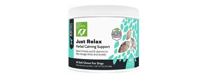 Only Natural Pet Just Relax Herb Calming Support