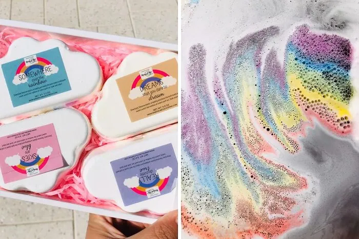 Transform Bath Time Into An Exciting Adventure With <span Style="Font:inherit;color:#d74b1f;"> Rainbow Bath Bombs</Span> For Kids: Delightful Colors And Fizzing Fun Await