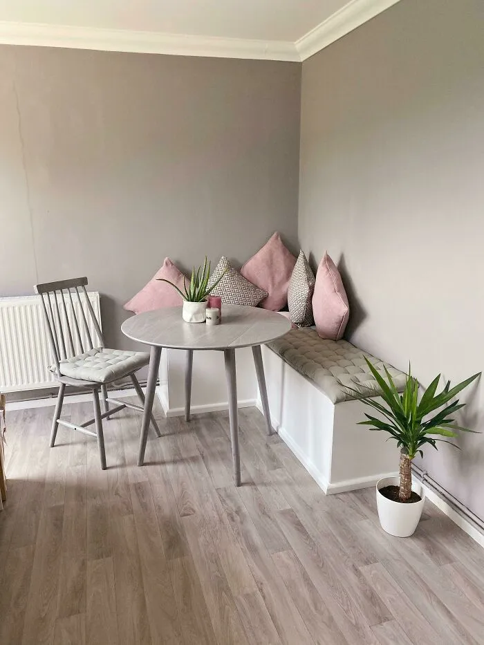 Low Budget Seating Area I Made Myself, It’s Not Much But I’m Proud Of It