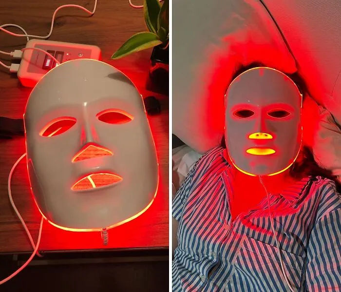 Pristineglow <span Style="Font:inherit;color:#d74b1f;"> LED Therapy Mask </Span> - Achieve Radiant Skin With FDA-Approved Acne Treatment Device!