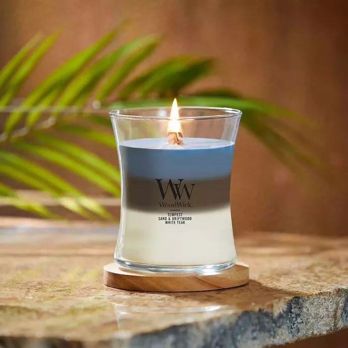 Sail To Scent Paradise: <span Style="Font:inherit;color:#d74b1f;"> Woodwick's Uncharted Waters Trilogy Candle</Span>!