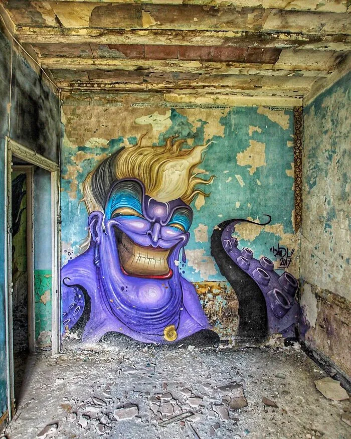 Darkly Twisted Graffiti Artwork Featuring Popular Characters By David Lozano (24 New Pics)