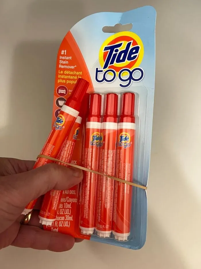 Stains Can't Cramp Your Style: Whip Out The <span Style="Font:inherit;color:#d74b1f;"> Tide To Go Pen</Span> For Instant Rescue!