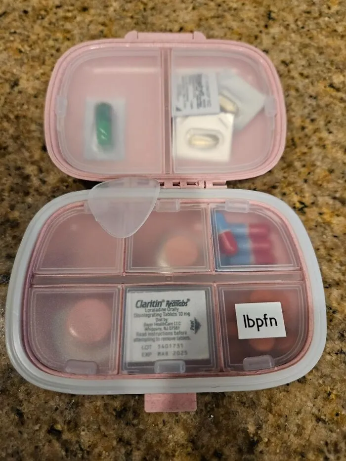 Pill Perfection: Organize Your Health With A <span Style="Font:inherit;color:#d74b1f;"> 3 Pack Travel Pill Organizer</Span>!