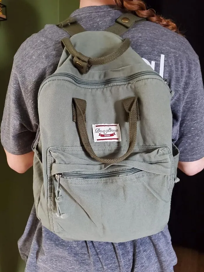 Swap Your Iconic Square Silhouette For Something Equally As Trendy Without Draining The Adventure Fund – The <span Style="Font:inherit;color:#d74b1f;"> Luckyz Backpack</Span> Promises The Same Kanken-Vibe Journey, Just With More Of Your Salary Intact For Actual Traveling