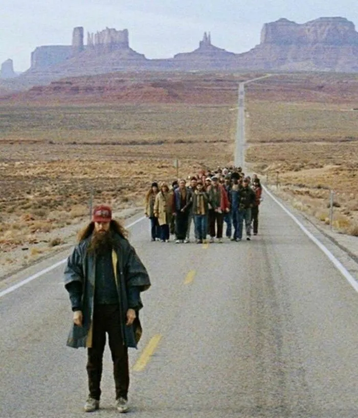 Forrest Stops In Monument Valley ‘Forrest Gump’, July 1994