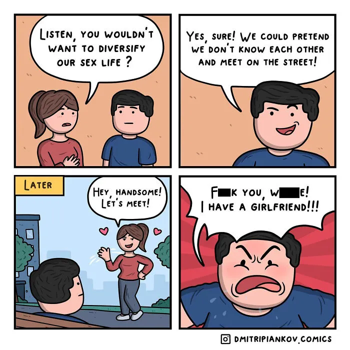 Artist Makes 25 Dark Humor Comics That Are Witty And Unexpected (New Pics)