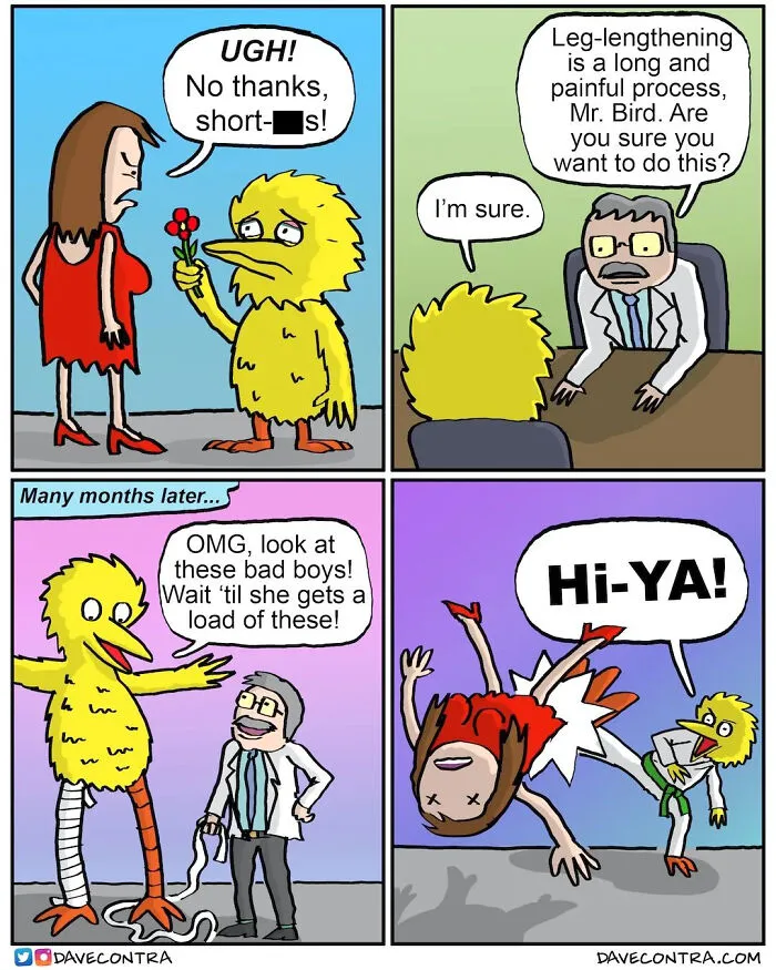 This Artist Creates Dark Humor Comics With Unexpected Twists And Here Are His 28 Recent Works
