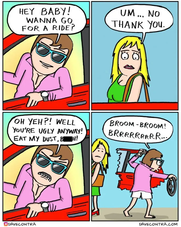 This Artist Creates Dark Humor Comics With Unexpected Twists And Here Are His 28 Recent Works