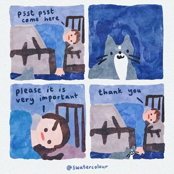 Artist Draws Wholesome Watercolor Comics About Mental Health (37 New Pics)
