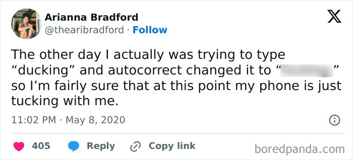 40 Times Autocorrect Failed So Hard, People Just Had To Post About It On X