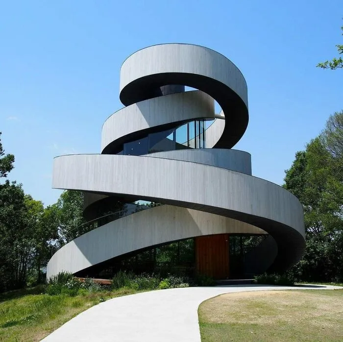 Ribbon Wedding Chapel In Hiroshima, Japan