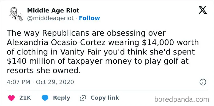 The Hypocrisy Is Real